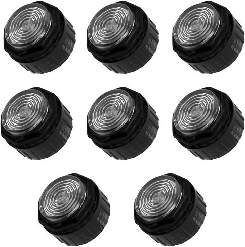 8 Pcs 30mm Gamerfinger Mechanical Buttons HBFS-30-SCREW Arcade Push Buttons (black base+black cap) in Saudi Arabia