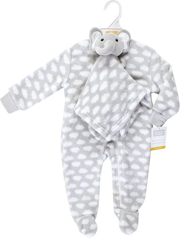 لعبة النوم واللعب والأمان من القطيفة للفتيات الصغيرات من هدسون بيبي in Kuwait