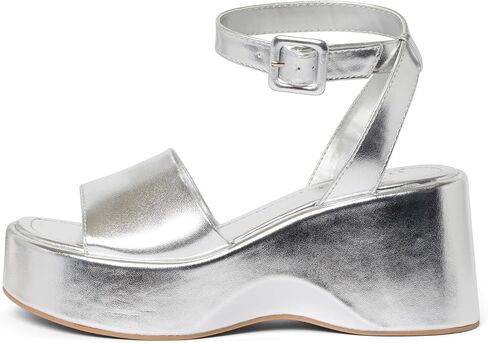 STYLISH S Womens Wedge Platform Sandals Open Toe Ankle Strap - FOCA in Saudi Arabia