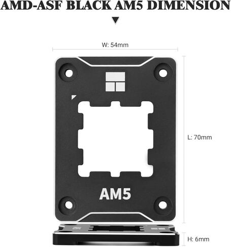 Thermalright ASF-RED AM5 CPU Holder, Corrective Anti-Bending Fixing Frame, AM5 Full-fit Fixed Non-Marking Mounter, AM5 Anti-Bending Contact Frame, CPU Cooler Standard in Saudi Arabia