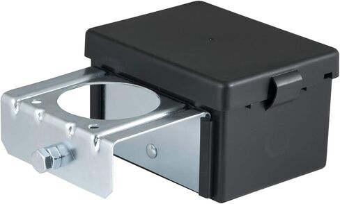 CURT 52029 علبة بطارية قابلة للقفل مقاس 5 بوصة × 3-1/4 بوصة × 3-7/8 بوصة مع حامل معدني in Kuwait