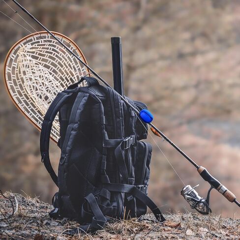 Blueweenly 12 Pcs Portable Fishing Rod Fixed Ball 5 Holes Rubber Fishing Pole Puller Rubber Fishing Pole Clips Silicone Fishing Rod Holder Straps Fly Fishing Accessories for Fishing Enthusiast in Saudi Arabia