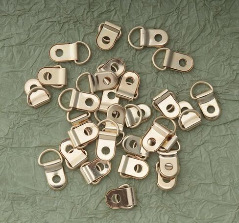 30 Sets Shoes Boot Lace Hooks Loop Ring with Rivets Shoe Boot Buckle D Ring Eyelet Metal Repair Accessories in Saudi Arabia