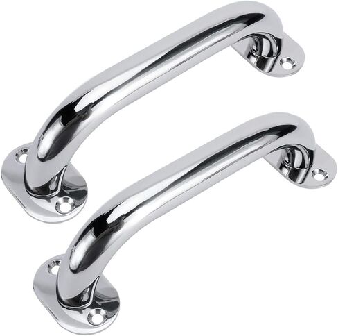 YaeMarine 2-Pack 9 بوصة درابزين قارب من الفولاذ المقاوم للصدأ، حاجز بحري، مقبض لليخوت البحرية/RV in Kuwait