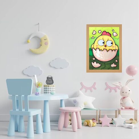 إطارات KJMYYXGS الفنية للأطفال قابلة للتبديل، إطارات فنية لتخزين الأعمال الفنية للأطفال، إطار عرض فني للأطفال، 8.5 × 11 إطارات صور خشبية للأطفال باللون الأزرق للرسم، الصورة، المنزل، المدرسة (أزرق) in Kuwait