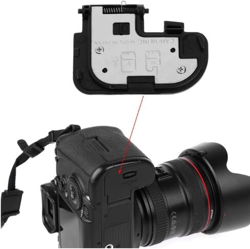 Replacement Camera Battery Cover Case Door Cap Lid Repair Part for Canon EOS 5D Mark III 5D 3 5D3 Digital Camera in Saudi Arabia