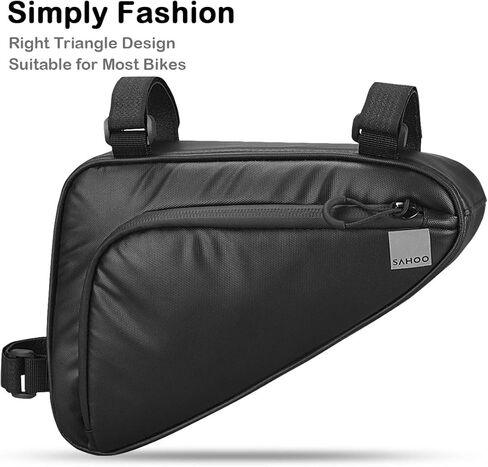 دراجة تخزين الإطار حقيبة دراجة أنبوب علوي حقيبة مثلث مقاومة للماء الدراجات حزمة الدراجة الحقيبة حقيبة التخزين (122065) in Kuwait