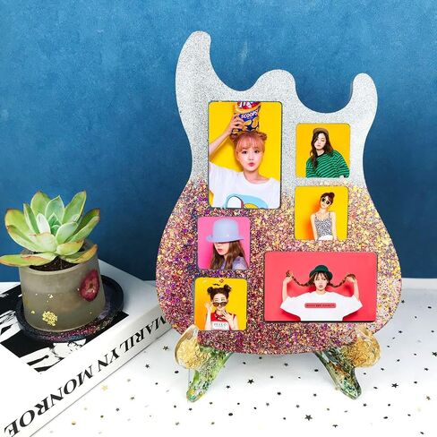 Playing Mold Photo Frame Resin Molds Silicone, Resin Picture Frames Molds for Epoxy Resin,Mother's Day Theme Heart Shape Silicone Epoxy Molds for DIY Crafts Home Table Decor Mother's Day Gifts in Saudi Arabia