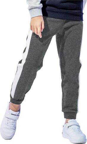 Boyoo Boy's Sweatpants Drawstring Tie Dye Joggers Pants with Side Stripe Active Sports Track Pants for 5-14Y in Saudi Arabia