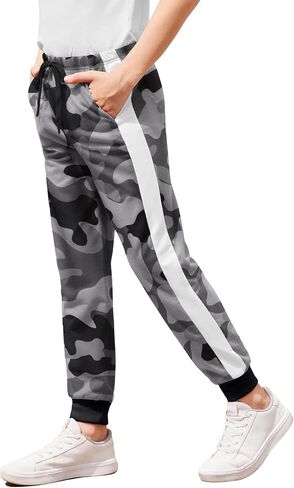 Boyoo Boy's Sweatpants Drawstring Tie Dye Joggers Pants with Side Stripe Active Sports Track Pants for 5-14Y in Saudi Arabia