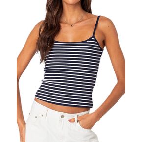 المرأة شريط طباعة كامي الأعلى Y2k السباغيتي حزام عارية الذراعين المحاصيل تانك الجمالية أكمام سليم صالح الخروج القمم in Kuwait