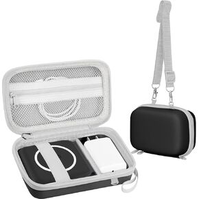 Leayjeen Travel Case Compatible with Hicober 3 in 1 Charging Station/UCOMX Nano Magnetic 2 in 1 Wireless Charger,Foldable Magnetic Charging Station Storage Holder Case (Case Only) in Kuwait