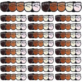 24 Pcs Enamel Pin Brooch Together Raised Fist Enamel Lapel Pin Badge Black History Month Brooch African American Resist Protest for Jackets Backpacks Bags Hats Tops in Kuwait