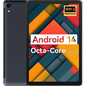 Tablet ، 10.36 '' Android 14 tablet with 16GB RAM 128GB ROM 1TB TF CARD قابلة للتوسيع ، أو ثماني النواة ، Widevine L1 ، 1280 * 800 HD HD ، معرف الوجه ، Wi-Fi 6 ، شحن سريع in Kuwait
