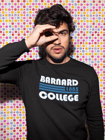 سويت شيرت برقبة دائرية للجنسين من Retro Barnard College - ملابس Barnard Lions in Saudi Arabia