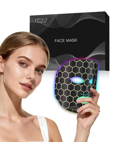 Red Light Therapy for Face LED Redlight Mask Infrared Wireless Series 2 Eyes Medical Grade Device 4d Profesional Laser Mascara Facial and Blue Facemask Skincare Anti Aging Time Keeper in Saudi Arabia