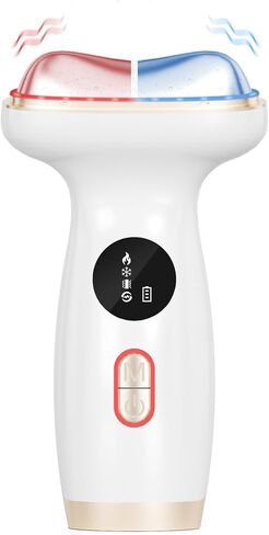 مدلك الوجه بالحرارة الباردة مع العلاج بالضوء الأحمر، هدايا عيد الميلاد للنساء 7 في 1 LED Gua Sha Sculptor، Microcurrent، اهتزاز للوجه والرقبة ورفع العين والتجاعيد والانتفاخ وشد البشرة in Kuwait