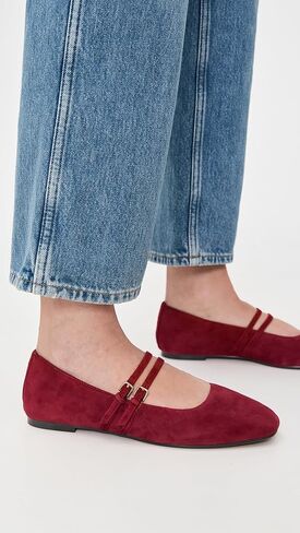 Madewell Women's Greta Two Strap Flats in Saudi Arabia