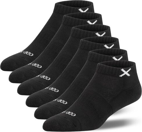 ODD SOX - BASIX Socks – Crew, Ankle, Quarter & No Show – Men, Women & Kids – Black & White 6-Packs Everyday Comfort in Saudi Arabia