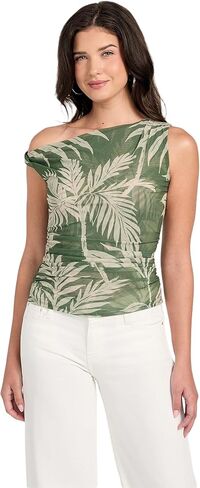 GUESS Womens Eco Sleeveless Off Shoulder Mirin Top in Saudi Arabia