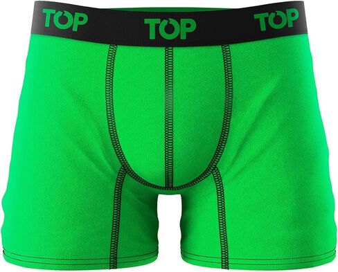 TOPWear - Men's Cotton Blend Boxer Briefs - Pack of 5 - Breathable Comfort & Stretch Fit in Saudi Arabia
