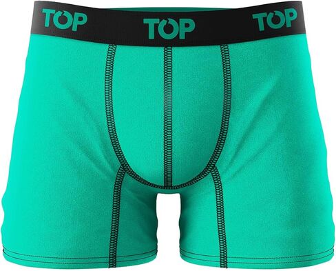 TOPWear - Men's Cotton Blend Boxer Briefs - Pack of 5 - Breathable Comfort & Stretch Fit in Saudi Arabia