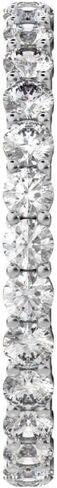 Clara Pucci 0.68 Ct Round Cut Diamond Dainty Minimalist Stackable Half Eternity Light Simple Solid 14K White Gold Everyday Womens Wedding Band Ring in Saudi Arabia