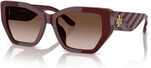 Tory Burch TY7187U Irregular Sunglasses For Women + BUNDLE With Designer iWear Complimentary Eyewear Kit in Saudi Arabia