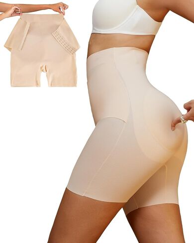 ملابس داخلية مبطنة من PAUKEE للنساء سراويل داخلية لرفع المؤخرة والتحكم في البطن ملابس داخلية مدمجة للمؤخرة الأكبر in Kuwait
