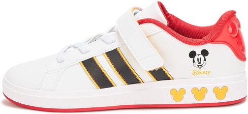 adidas Unisex-Child Disney Mickey Mouse Grand Court Shoes (Little Kid/Big Kid) in Saudi Arabia