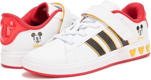 adidas Unisex-Child Disney Mickey Mouse Grand Court Shoes (Little Kid/Big Kid) in Saudi Arabia