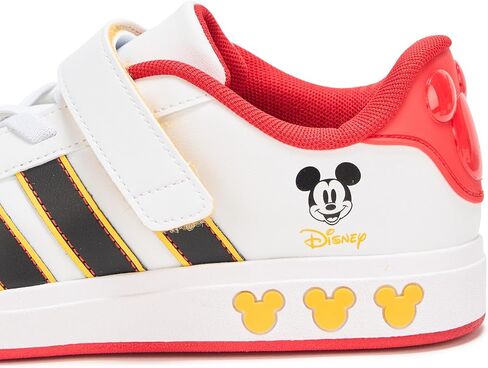 adidas Unisex-Child Disney Mickey Mouse Grand Court Shoes (Little Kid/Big Kid) in Saudi Arabia