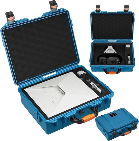 Starlink Mini Case Hard Shell Travel Bag for Starlink Mini Green Waterproof Shockproof Storage Box Portable for Starlink Mini Accessories Carrying in Saudi Arabia