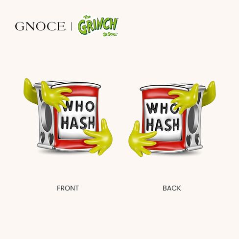 GNOCE Who Hash for Women, S925 Sterling Silver Dangle Charms for Women Wife, Valentine‘s Day, Mother’s Day Jewelry in Saudi Arabia