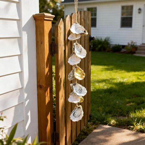 30Pcs Oyster Shells for Crafts 4"-6'' Large Oyster Shells for Crafts Christmas Ornaments Oyster Shell Beach Themes Home Decor Painting Wedding in Saudi Arabia