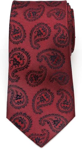 Red Batman Paisley Tie in Saudi Arabia