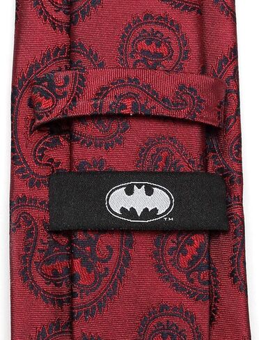 Red Batman Paisley Tie in Saudi Arabia