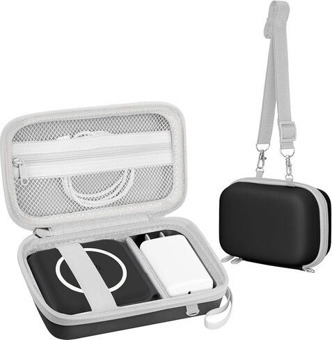 Leayjeen Travel Case Compatible with Hicober 3 in 1 Charging Station/UCOMX Nano Magnetic 2 in 1 Wireless Charger,Foldable Magnetic Charging Station Storage Holder Case (Case Only) in Kuwait