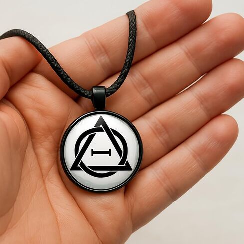 Therian, Therian Stuff, Therian Necklace—Bracelets: Unique Animal Spirit Logo Pendant and Adjustable Handmade Leather Band, Gift for Therians and Animal Lovers in Saudi Arabia