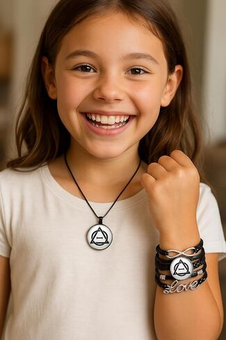 Therian, Therian Stuff, Therian Necklace—Bracelets: Unique Animal Spirit Logo Pendant and Adjustable Handmade Leather Band, Gift for Therians and Animal Lovers in Saudi Arabia