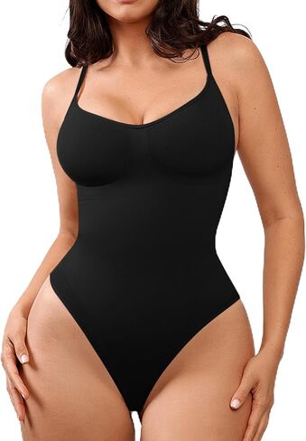 SHAPELLX Seamless Bodysuit for Women Tummy Control Shapewear Seamless Shaper Ultra Comfy Body Shaper in Saudi Arabia