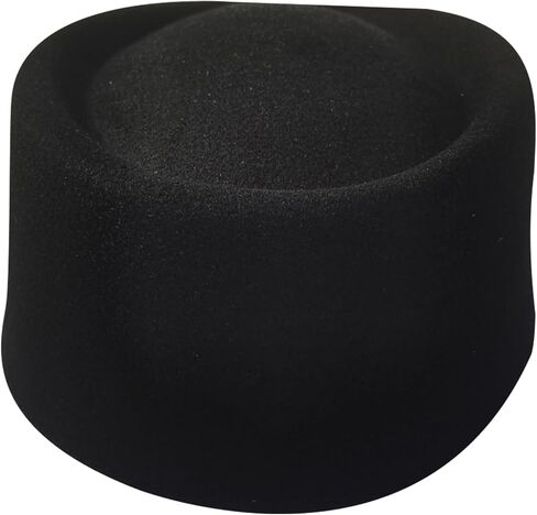 قبعة REDYY Pillbox، قبعة Pillbox Hat Top Millinery Fascinator Base للنساء لباس غير رسمي مضيفات Fedoras الغربية in Kuwait
