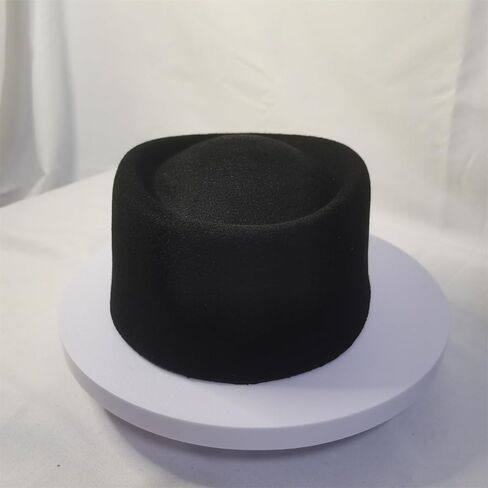 قبعة REDYY Pillbox، قبعة Pillbox Hat Top Millinery Fascinator Base للنساء لباس غير رسمي مضيفات Fedoras الغربية in Kuwait