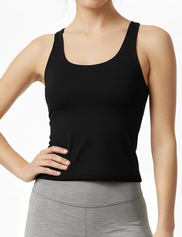 Workout Tops for Women Breathable Yoga Shirts for Women Gym-to-Street Sleeveless Tops in Saudi Arabia