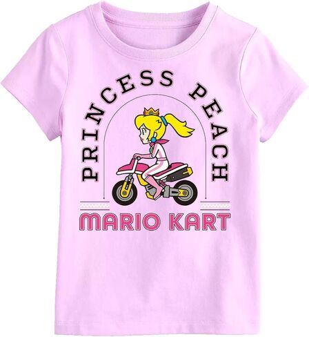Super Mario Girls Princess Peach Mario Kart T-Shirt in Saudi Arabia