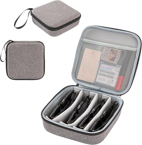 Travel Sunglasses Organizer Case Eyeglasses Organizer Sunglasses Storage Organizer Adjustable Slot for Sunglasses in Kuwait