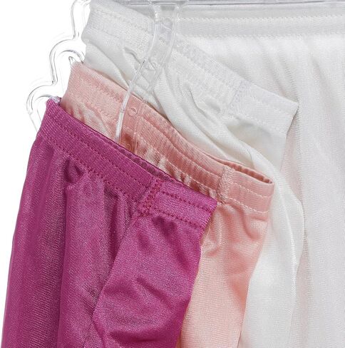 Vanity Fair Women's High Waisted Underwear, Full Coverage Ladies Panties, Perfectly Yours Briefs, Nylon - Raspberry Haze/Bare Pink/Glacier White, 7 in Saudi Arabia