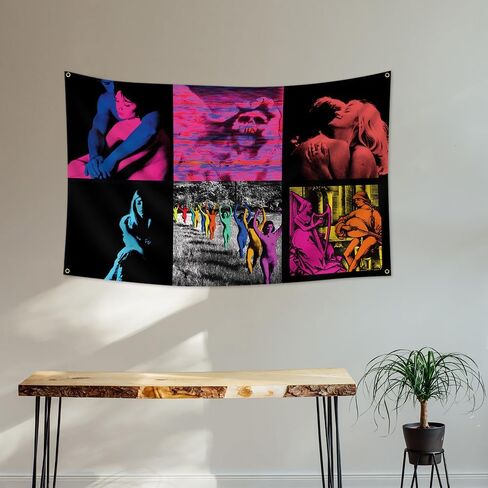 LCFHOME TV Singer Girl Tapestry Flag Album Cover Tapestry 3x5Ft Home College Dorm for Girl Bedroom Wall Decor in Saudi Arabia
