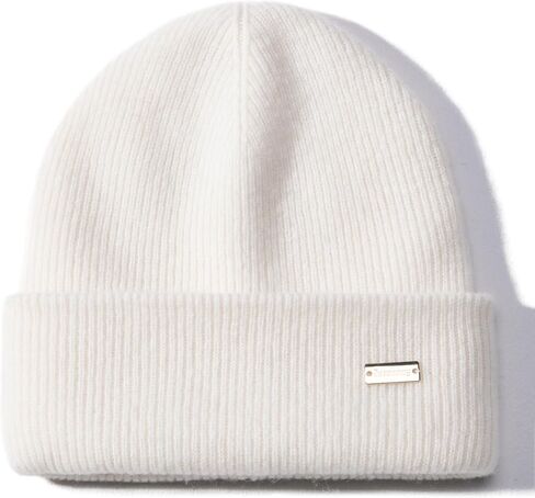 jaxmonoy 100% Merino Wool Knit Winter Beanie Hats for Women Men Soft Warm Double Layer Slouchy Knitted Beanie Skull Cap in Saudi Arabia
