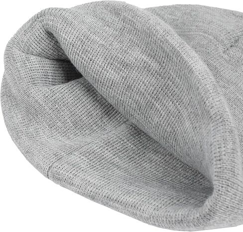 Dungeons & Dragons Ampersand Logo Embroidery Heather Gray Acrylic Knit Cuff Beanie in Saudi Arabia